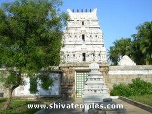 Three tier gopuram - Idaiyattrunathar Temple
