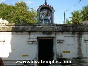 Second entrance of the temple
