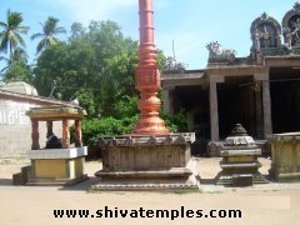 Dwajasthambam, Balipeetam, Nandi