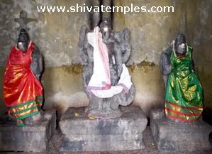 Muruga with his consorts