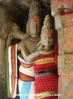 Goddess with a serene expression