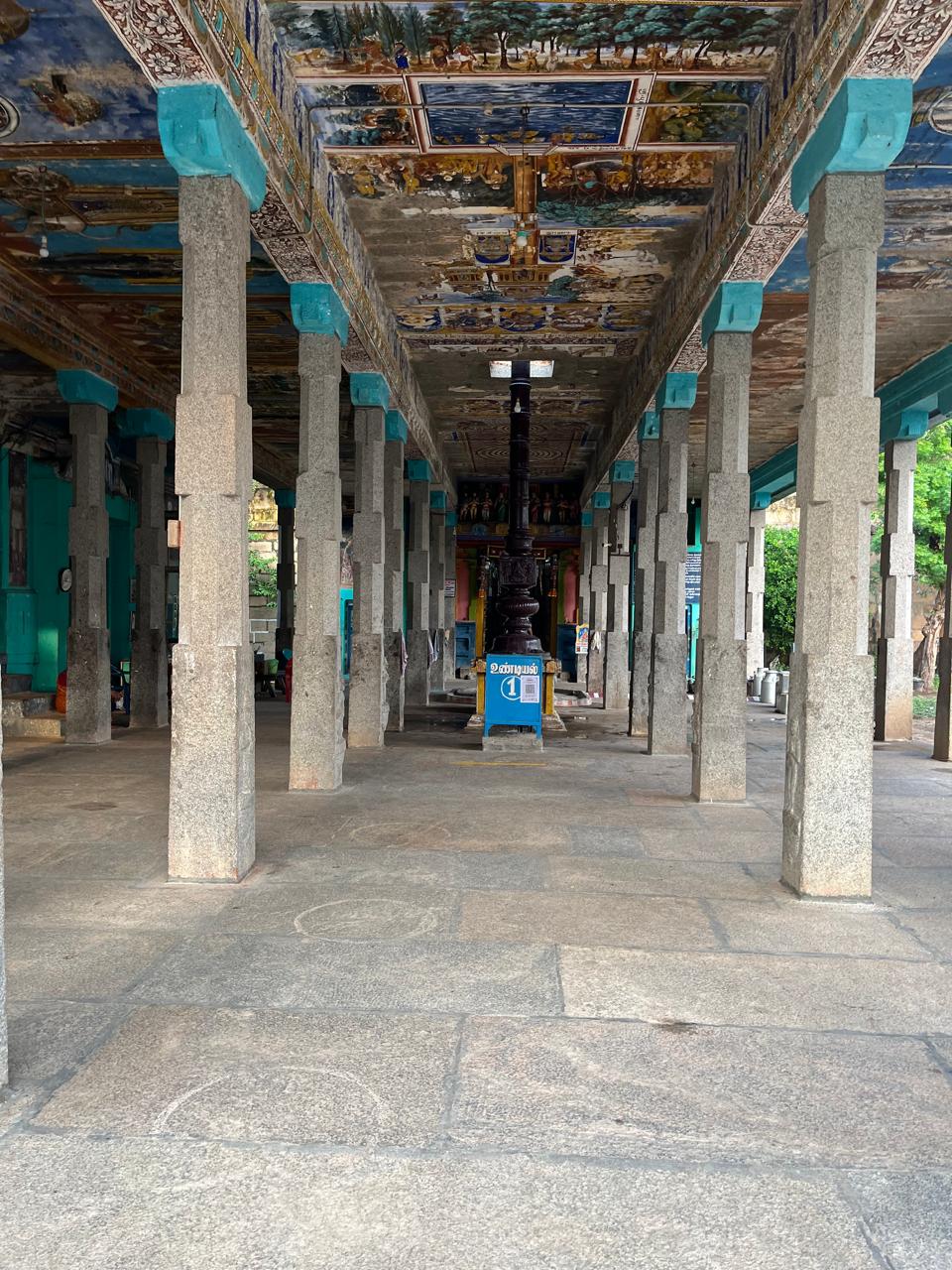 View of the enlosure from the Entrance