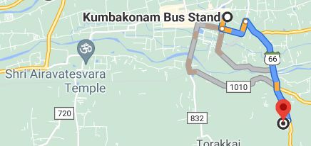 kalayanallur route map