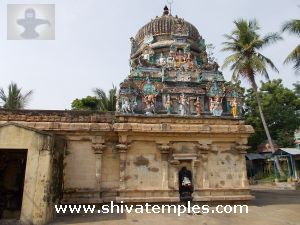 Vimanam above the Main Sanctum