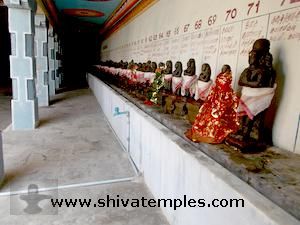 பிராகாரத்தில் 63 மூவர்