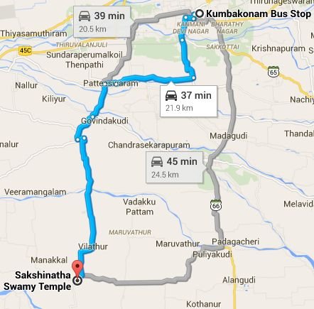 avalivanallur route map