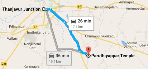 paruthiniyamam route map