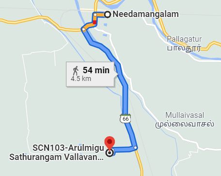 tirupoovanaur route map