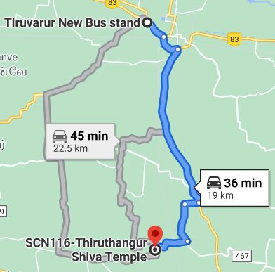 tiruthengur route map