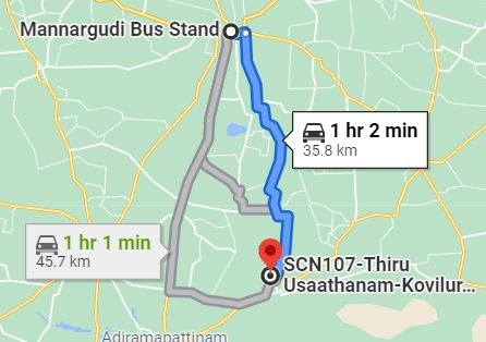 TiruVusathanam map