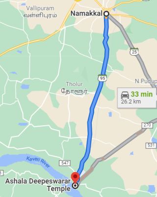 kumarikongu route map